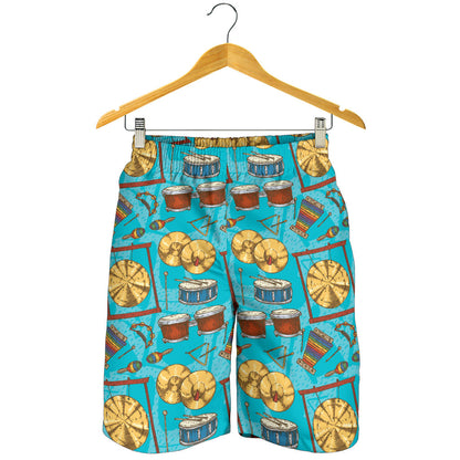 Percussion Pattern Print Design 03 Mens Shorts