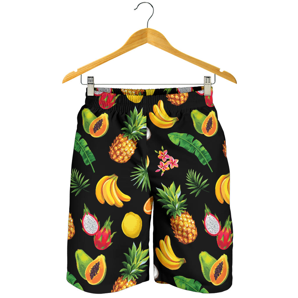 Tropical Fruits Pattern Print Design TF03 Mens Shorts