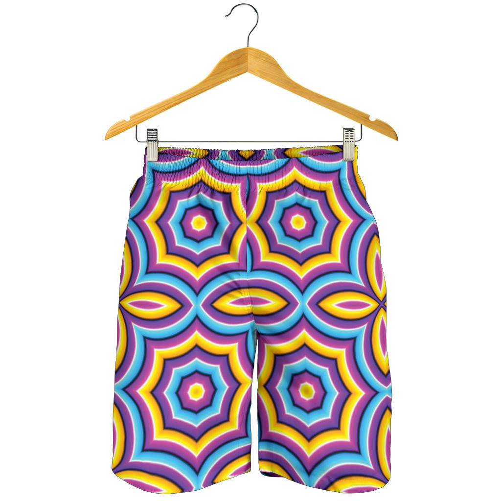 Optical illusion Pattern Print Design A03 Mens Shorts