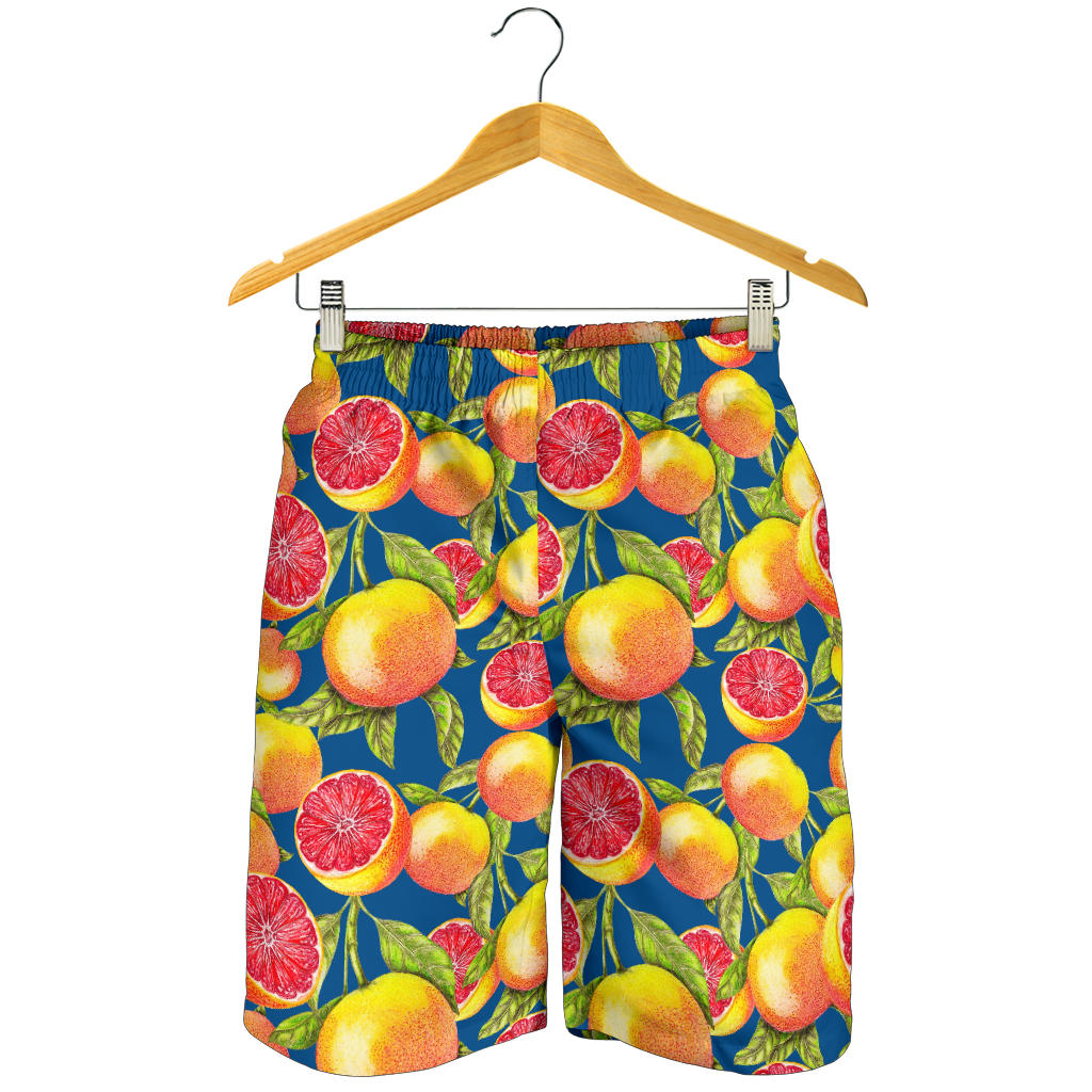 Grapefruit Pattern Print Design GF04 Mens Shorts
