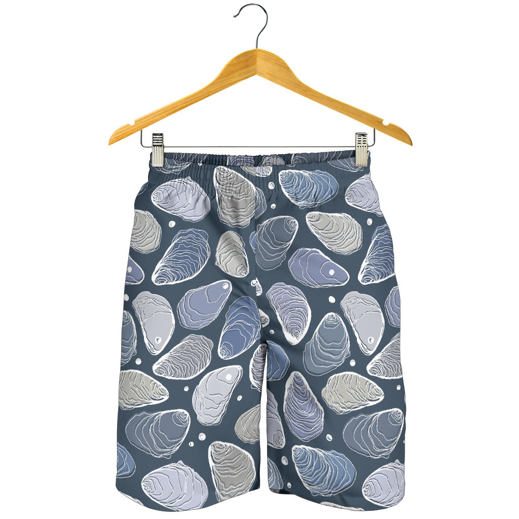 Oyster Pattern Print Design 02 Mens Shorts