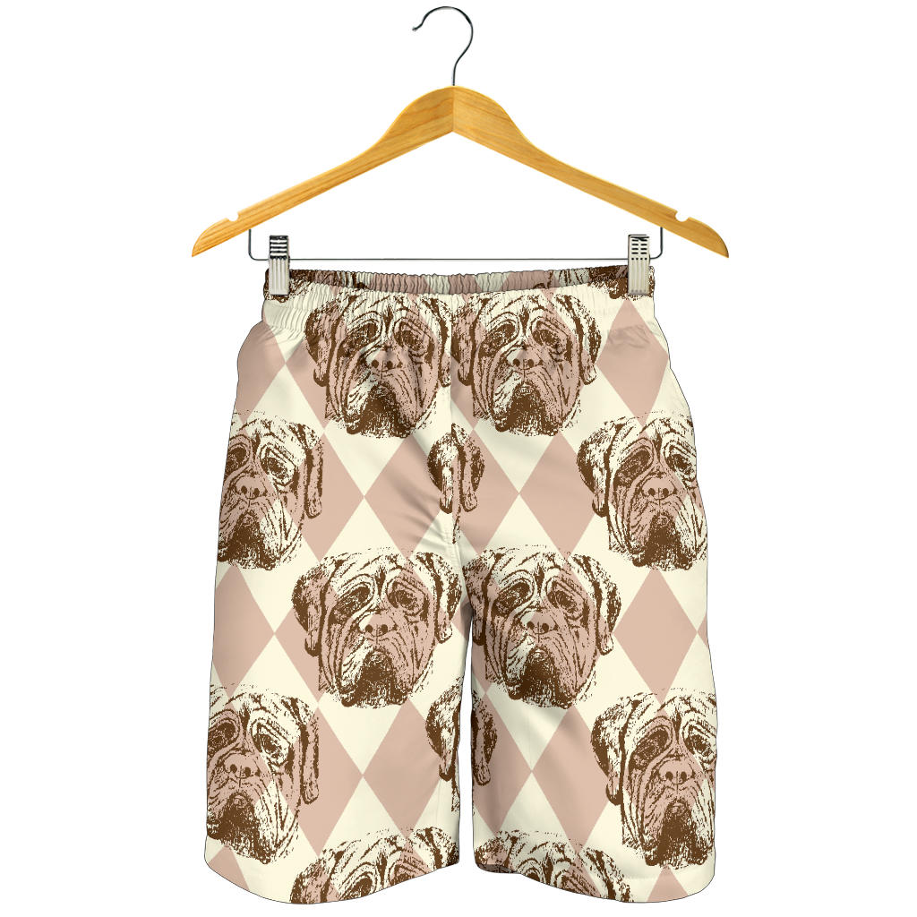 Mastiffs Pattern Print Design 01 Mens Shorts