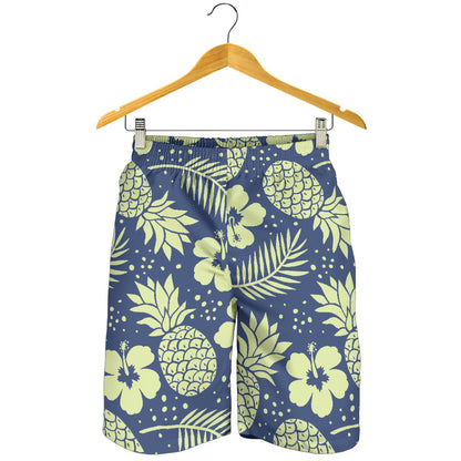 Pineapple Pattern Print Design PP07 Mens Shorts