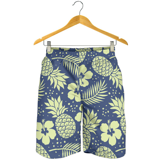 Pineapple Pattern Print Design PP07 Mens Shorts