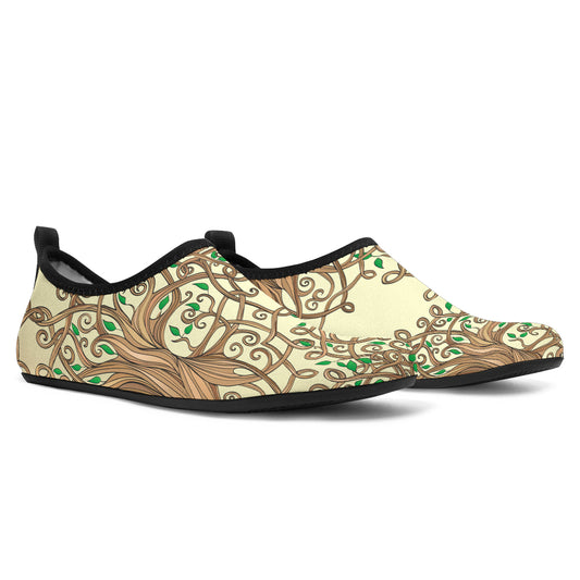 Celtic Tree of life Aqua Water Shoes