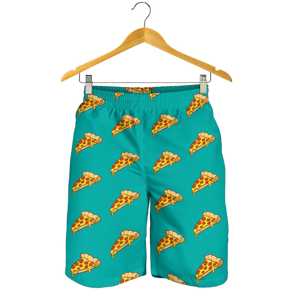 Pizza Pattern Print Design A03 Mens Shorts
