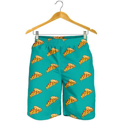 Pizza Pattern Print Design A03 Mens Shorts