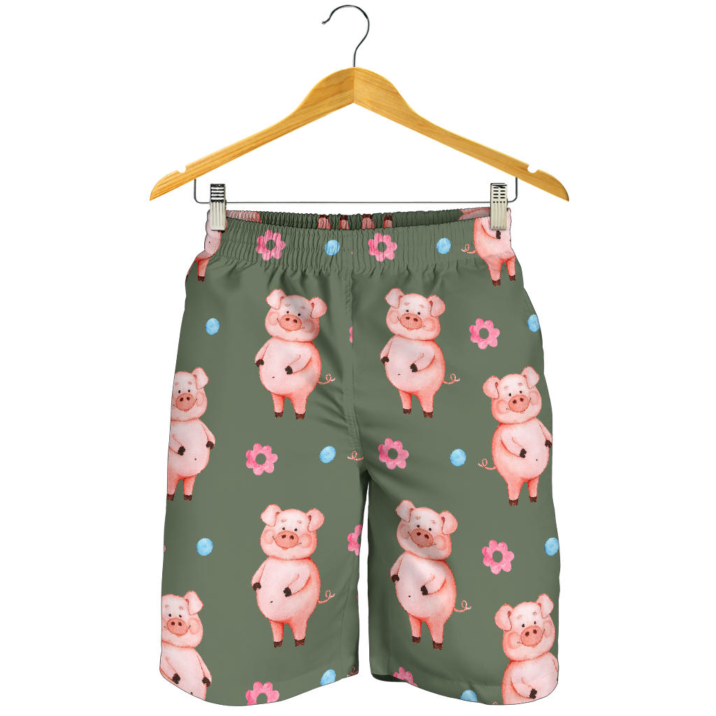 Pig Pattern Print Design 03 Mens Shorts