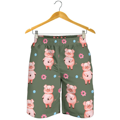 Pig Pattern Print Design 03 Mens Shorts