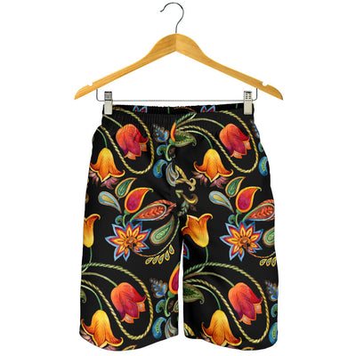 Tulip Boho Pattern Print Design TP09 Mens Shorts