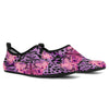 Purple Butterfly Leopard Aqua Water Shoes