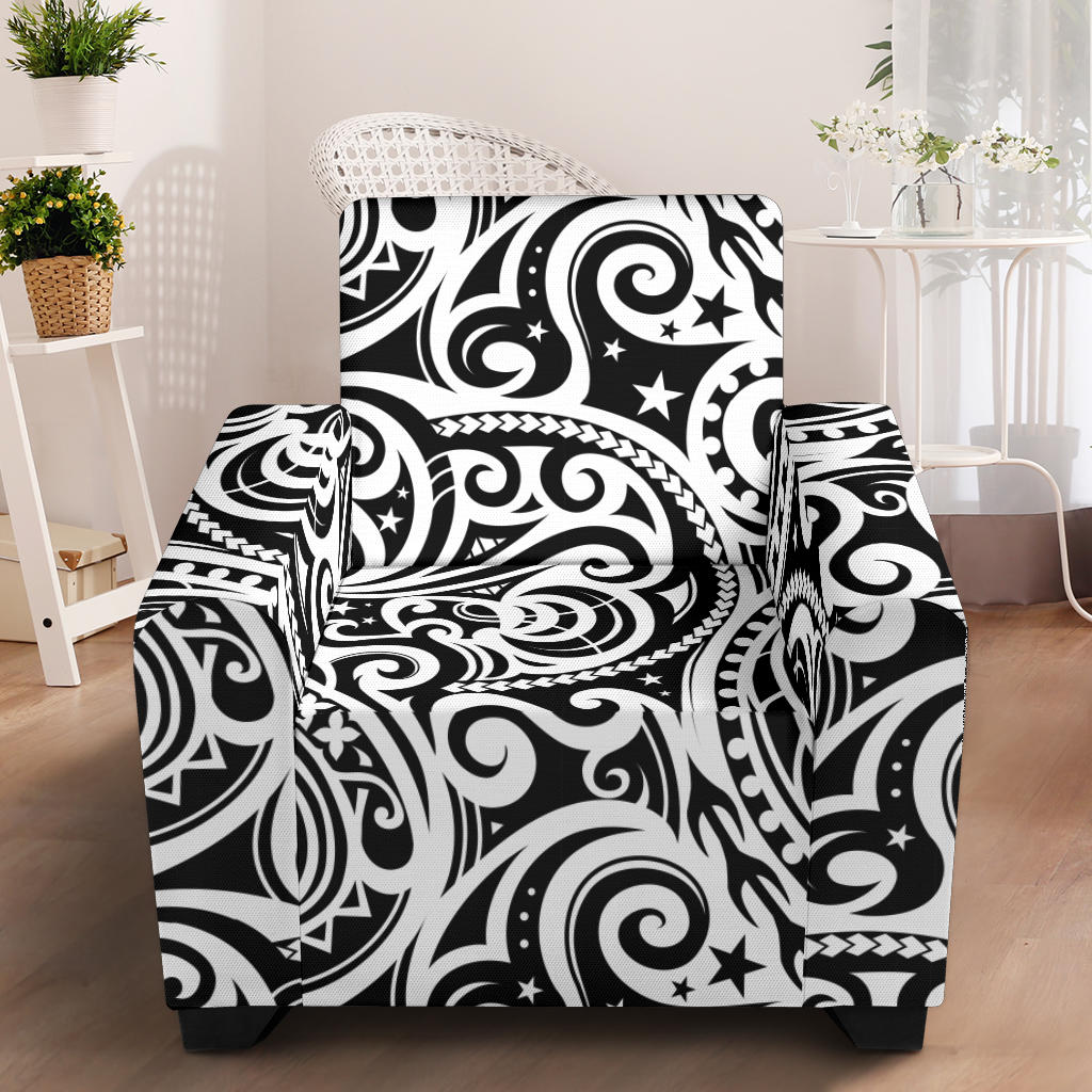 Polynesian Traditional Tribal Armchair Slipcover