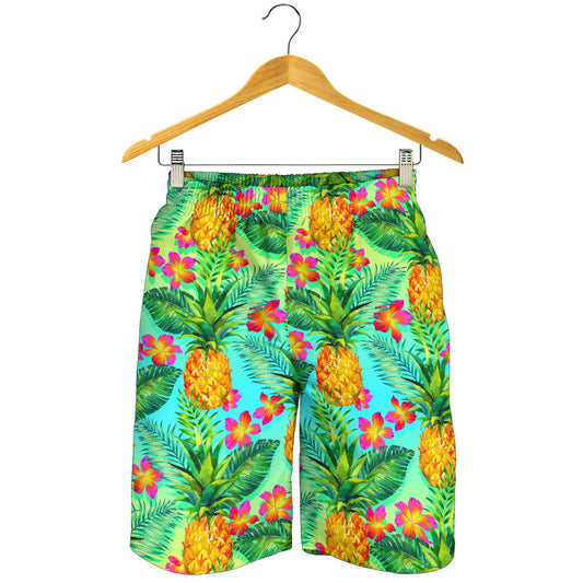 Pineapple Pattern Print Design PP010 Mens Shorts