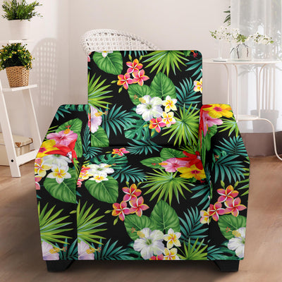 Hibiscus Hawaiian flower tropical Armchair Slipcover