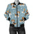 Beagle Pattern Print Design 02 Women's Bomber Jacket