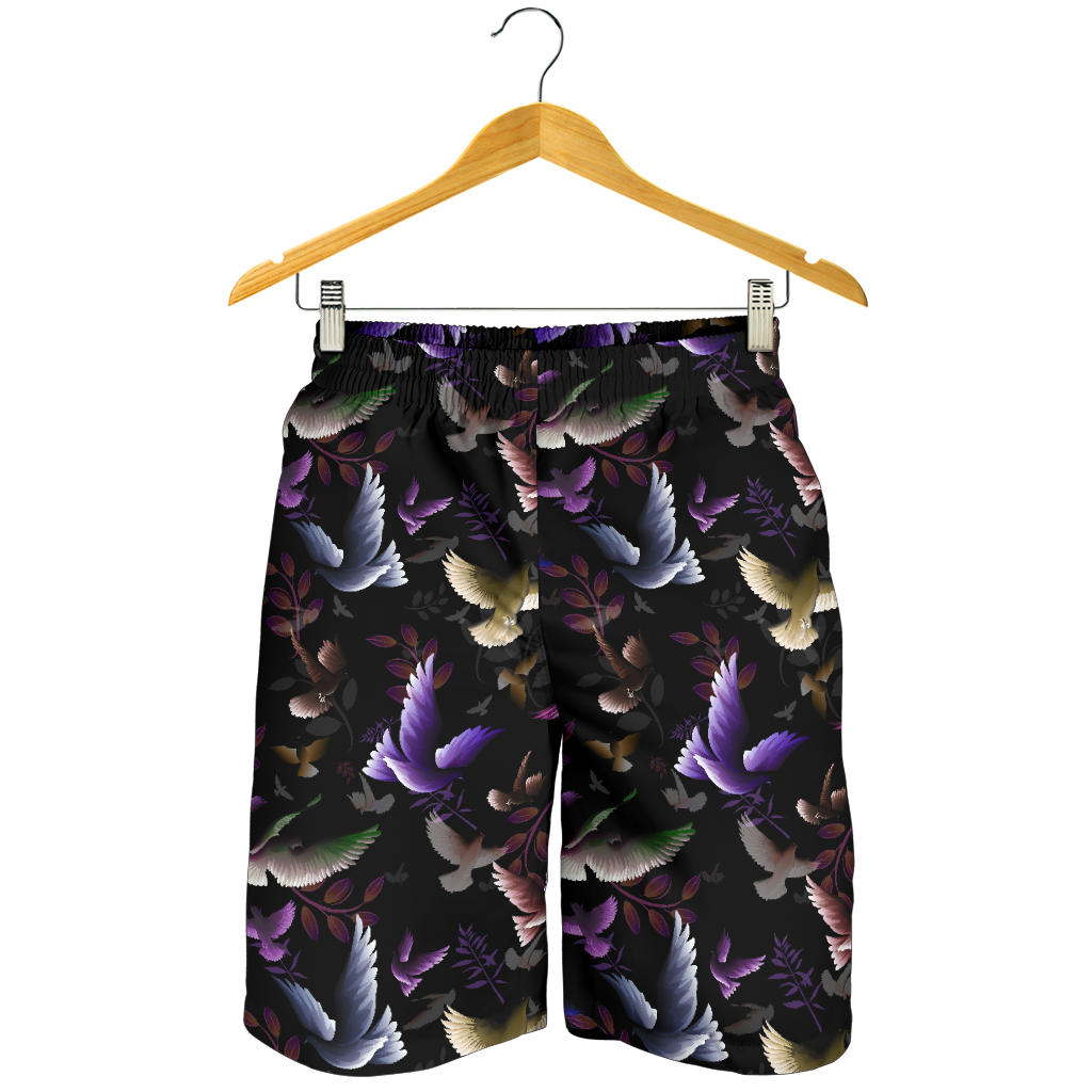 Pigeon Pattern Print Design 01 Mens Shorts