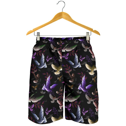 Pigeon Pattern Print Design 01 Mens Shorts