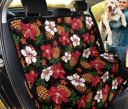 Hawaiian Themed Pattern Print Design H013 Rear Dog  Seat Cover