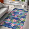 Lily Pattern Print Design LY015 Area Rugs