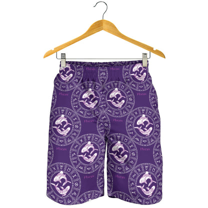 Pisces Pattern Print Design A02 Mens Shorts
