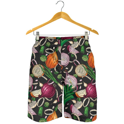 Onion Pattern Print Design A03 Mens Shorts