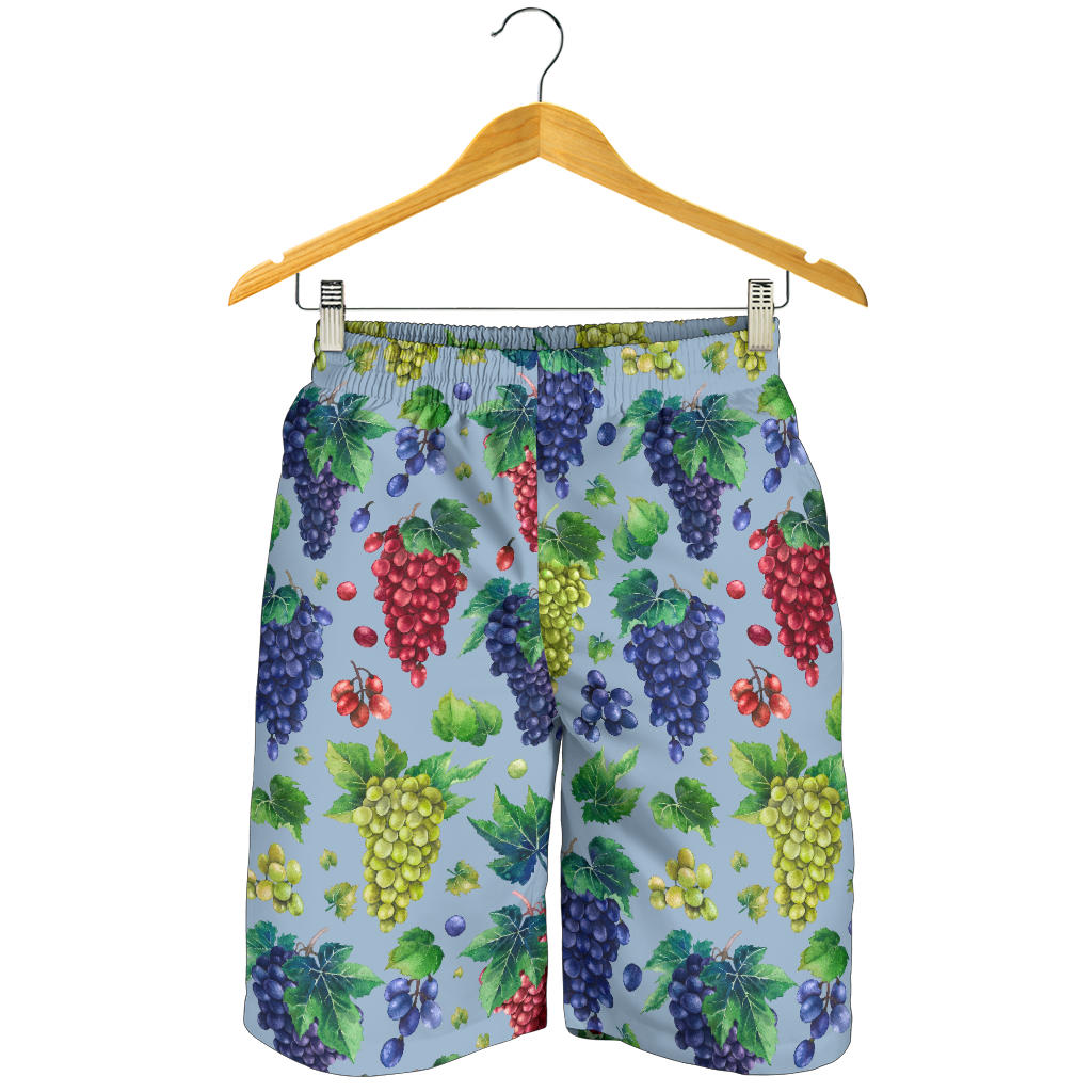 Grape Pattern Print Design GP06 Mens Shorts