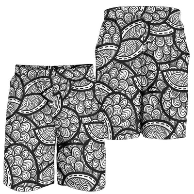 Polynesian Pattern Print Design A01 Mens Shorts