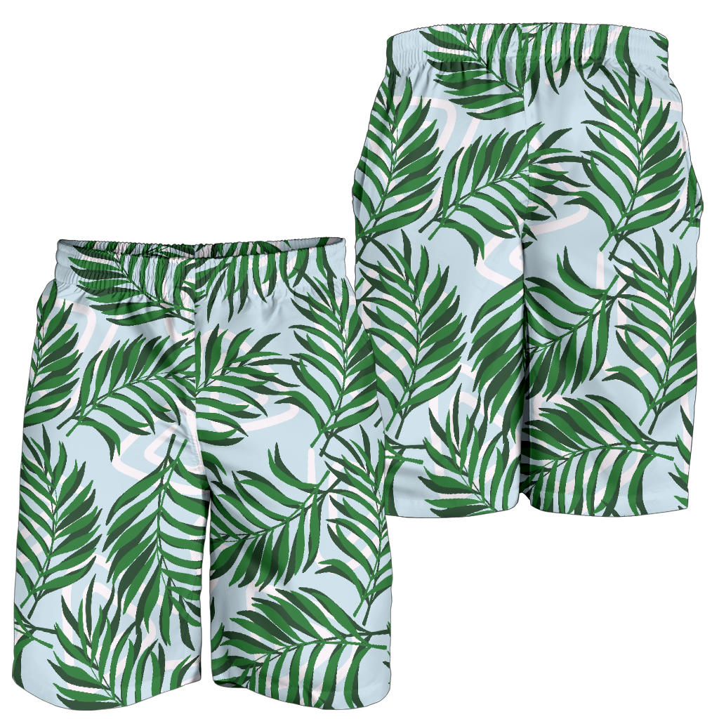 Palm Leaves Pattern Print Design PL06 Mens Shorts