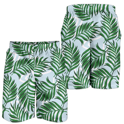 Palm Leaves Pattern Print Design PL06 Mens Shorts