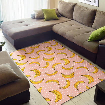 Banana Pattern Print Design BA06 Area Rugs