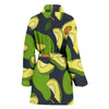 Avocado Pattern Print Design AC013 Women Bathrobe