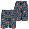 lotus Boho Pattern Print Design LO04 Mens Shorts