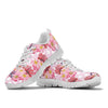 Bird Of Paradise Pattern Print Design BOP011 Sneakers White Bottom Shoes