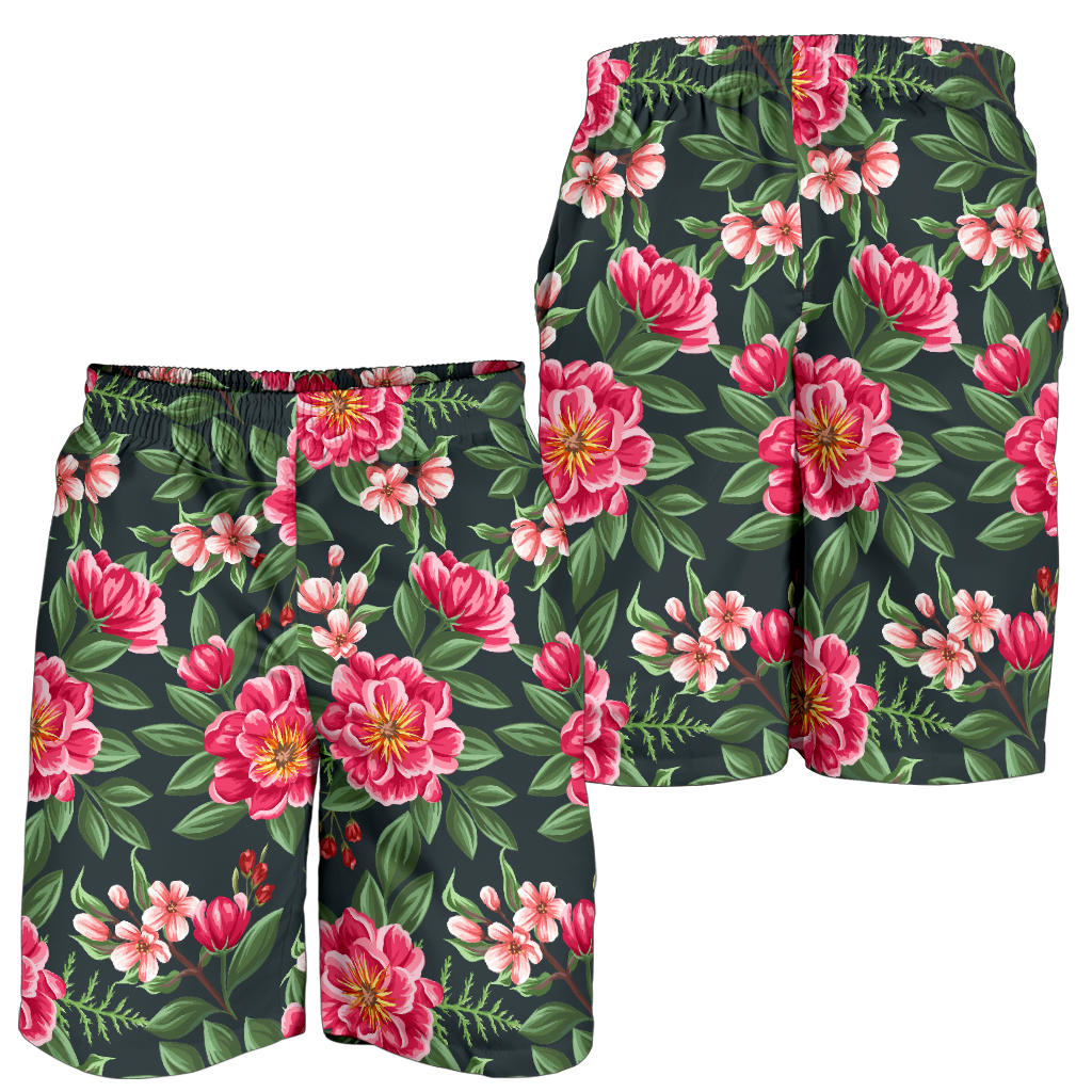 Summer Floral Pattern Print Design SF06 Mens Shorts