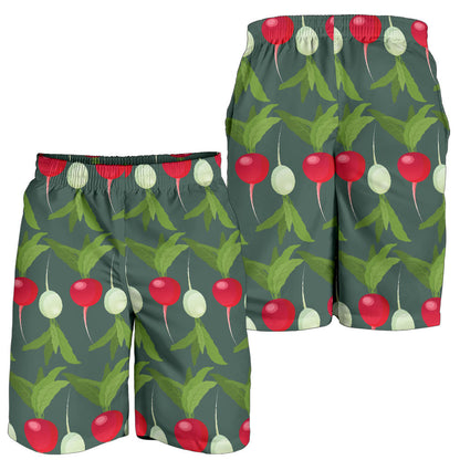 Radish Pattern Print Design A03 Mens Shorts