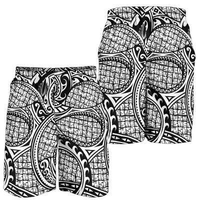 Polynesian Tribal Pattern Mens Shorts