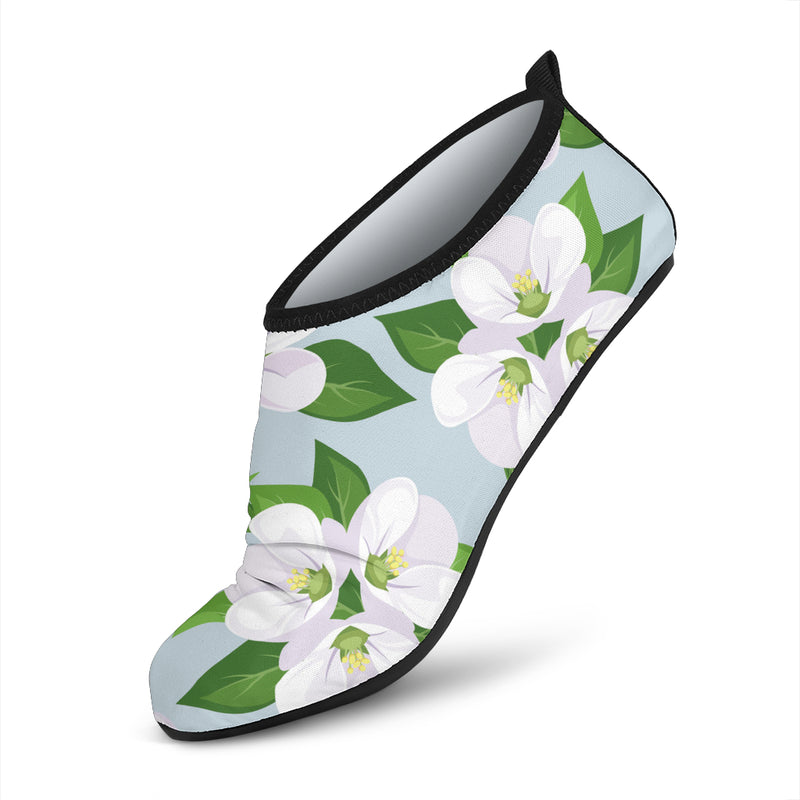Apple blossom Pattern Print Design AB04 Aqua Water Shoes