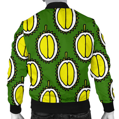 Durian Pattern Print Design DR01 Men Bomber Jacket
