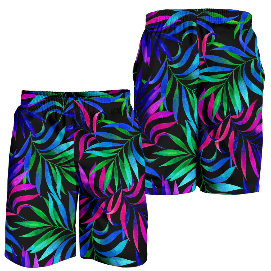 Tropical Flower Pattern Print Design TF010 Mens Shorts