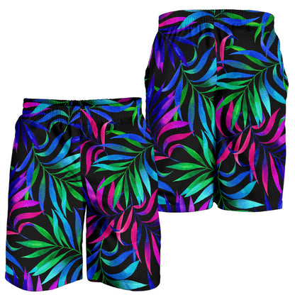 Tropical Flower Pattern Print Design TF010 Mens Shorts