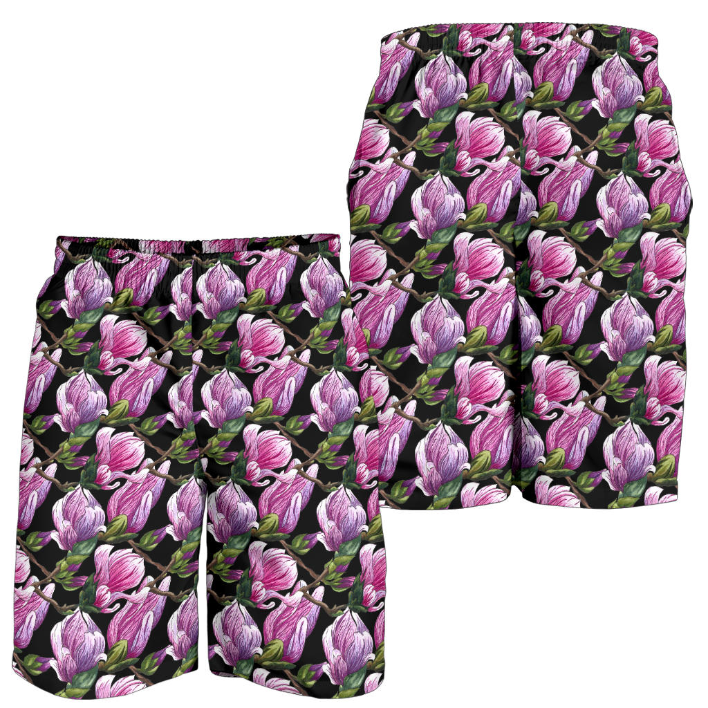Magnolia Pattern Print Design MAG011 Mens Shorts