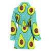 Avocado Pattern Print Design AC012 Women Bathrobe