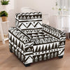 Hand draw Tribal Aztec Armchair Slipcover