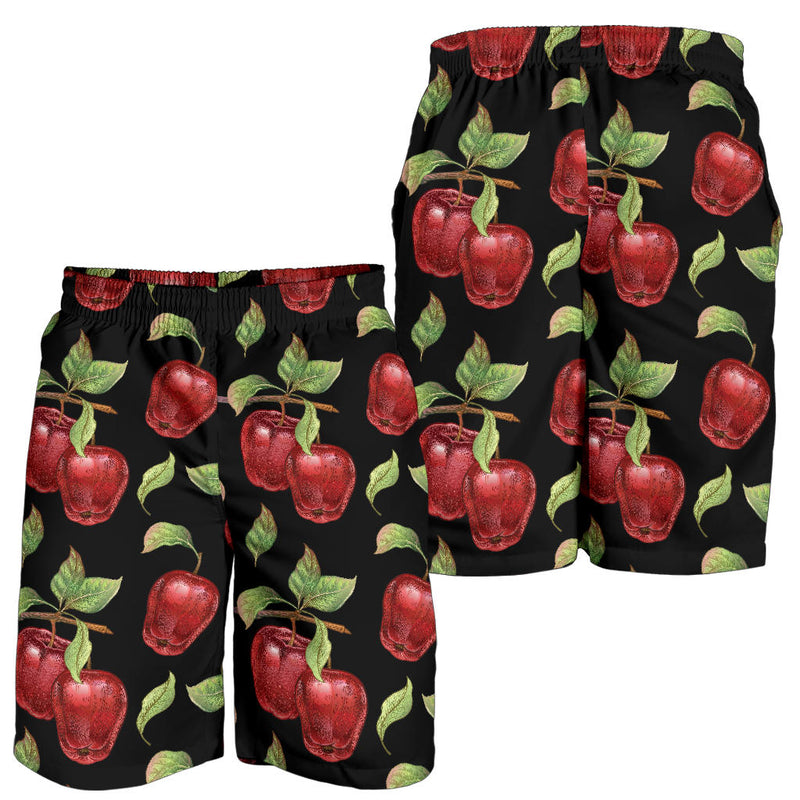 Apple Pattern Print Design AP011 Mens Shorts