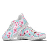 Cherry Blossom Pattern Print Design CB04 Sneakers White Bottom Shoes