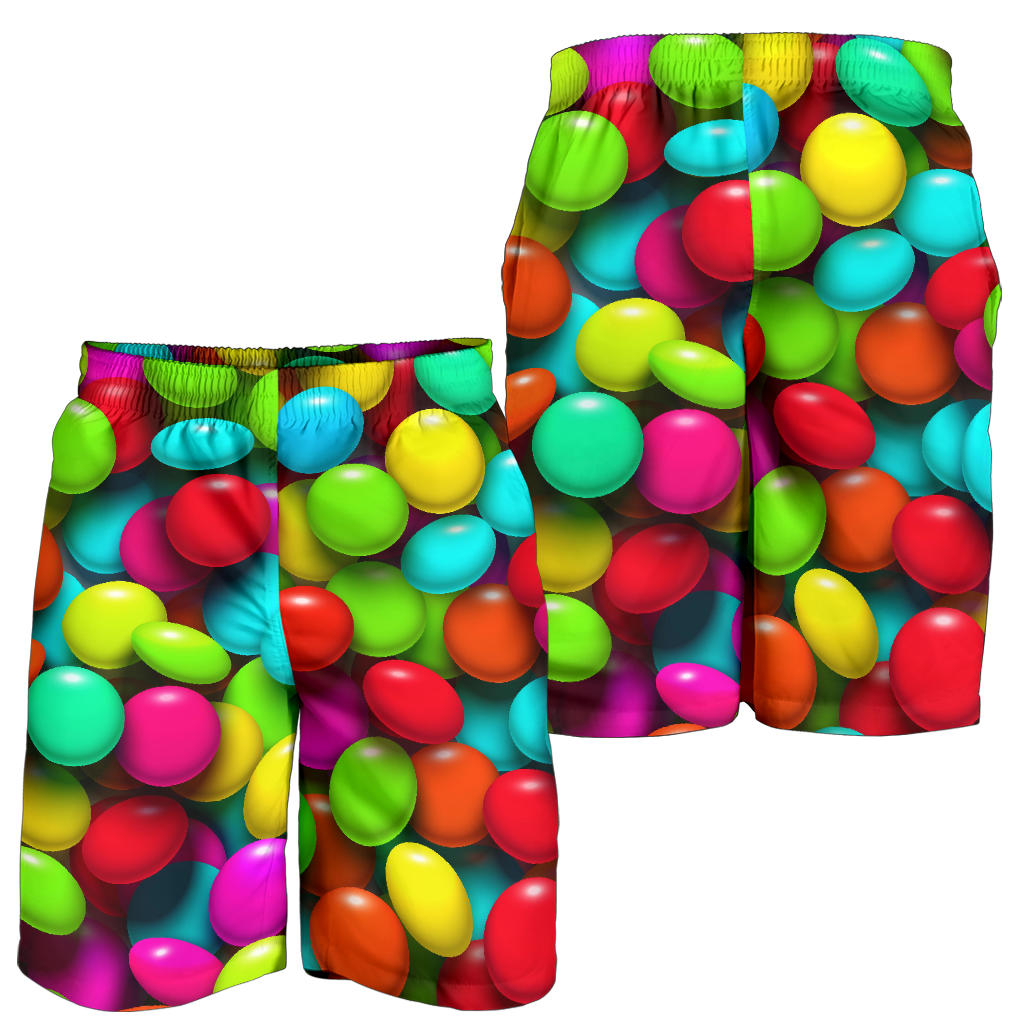 Candy Pattern Print Design CA03 Mens Shorts