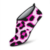 Pink Leopard Print Aqua Water Shoes