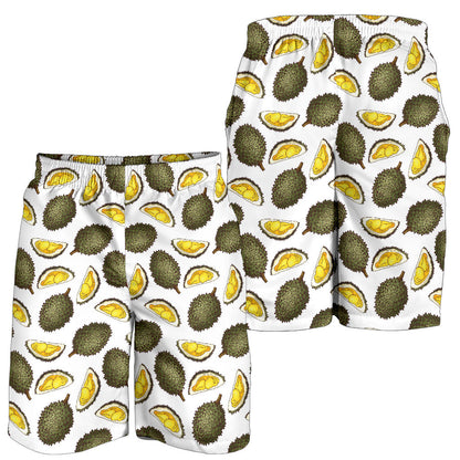 Durian Pattern Print Design DR03 Mens Shorts