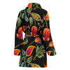 Tulip Boho Pattern Print Design TP09 Women Bathrobe