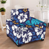 Hibiscus Pattern Print Design HB030 Armchair Slipcover